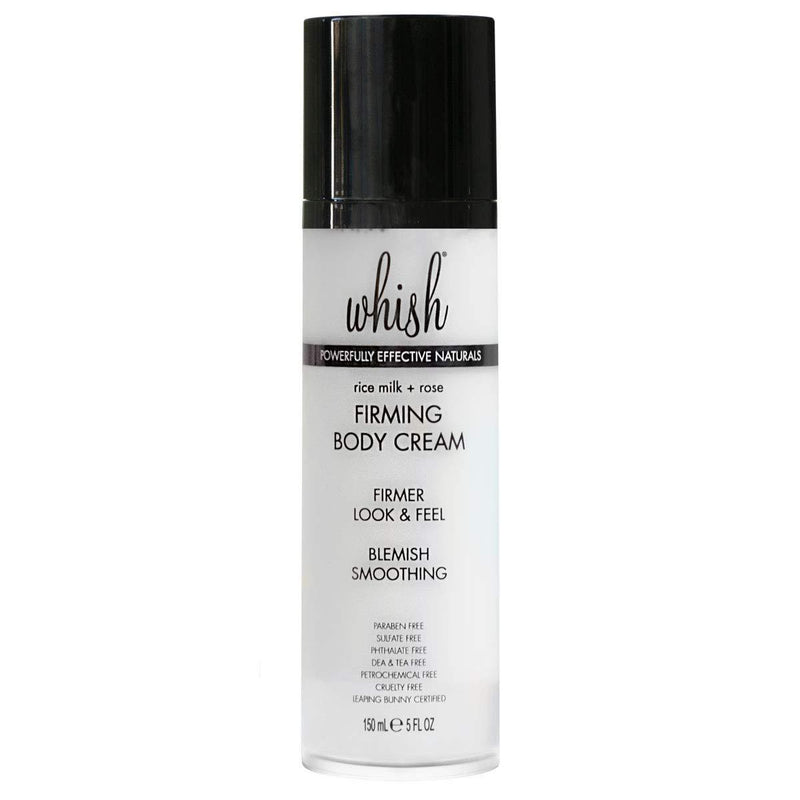 Whish Rice Milk Firming Body Cream - Firmer Look & Feel, Smoothes Blemishes Like Stretch Marks & Scars -5 fl oz - BeesActive Australia
