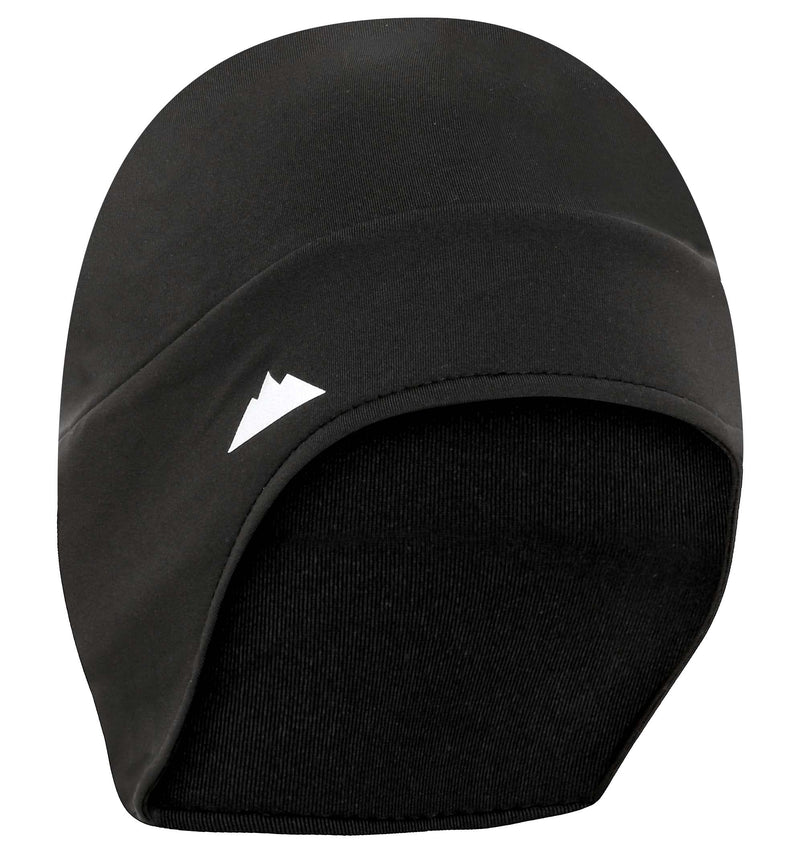 Helmet Liner Skull Cap Beanie - Ultimate Thermal Retention and Performance Moisture Wicking. Perfect for Running, Cycling, Skiing & Winter Sports. Fits Under Helmets (HL with Ear Covers) Black - BeesActive Australia