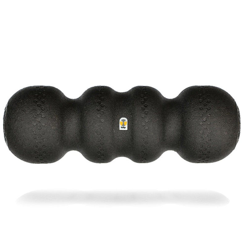 Rollga Foam Roller PRO for Back Pain, Shin Splints, and Sore Muscle Recovery, Hard Foam, 18 inches Black - BeesActive Australia