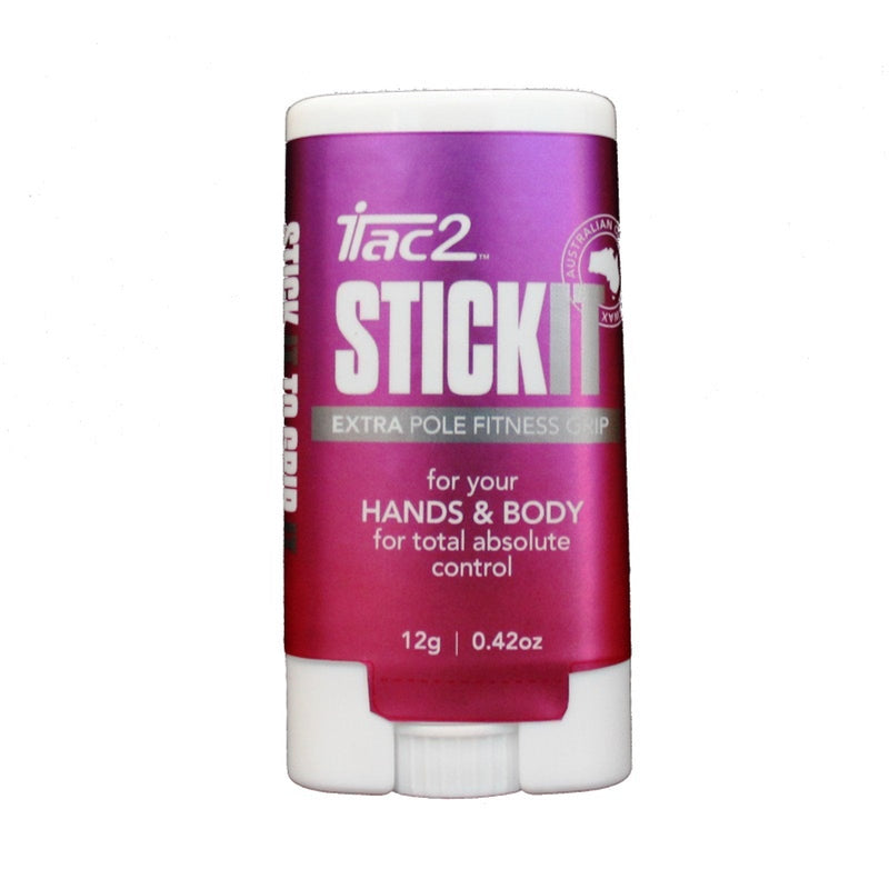 [AUSTRALIA] - iTAC2 Stick It Level 4 (Extra Strength) Total Absolute Control Pole Dance Fitness Sports Grip Roll On Stick 12gm (Original Version) Original Version 