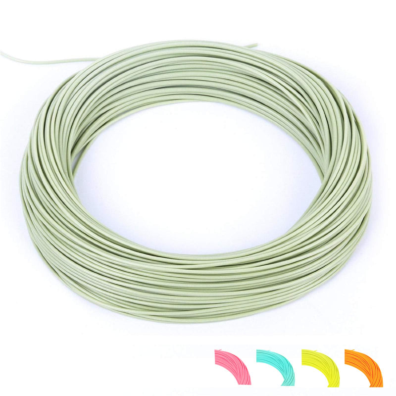 [AUSTRALIA] - M MAXIMUMCATCH Maxcatch Best Price Fly Fishing Line (Weight Forward, Floating) and Fly Line Combo with Backing Leader and Tippet (1F/2F/3F/4F/5F/6F/7F/8F/9F/10F) Fly Line Moss Green WF3F 100FT 