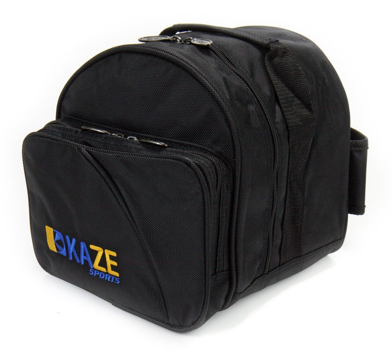 KAZE SPORTS 1 Ball Spare Kit Color Match Single Tote Bowling Add On Bag Black - BeesActive Australia