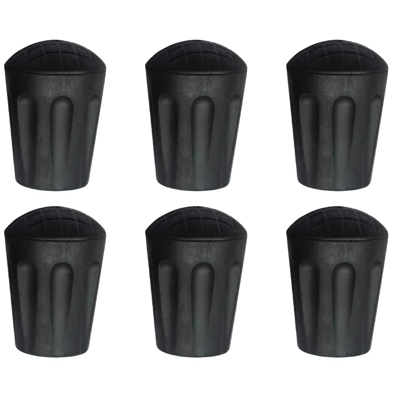 Hiking Pole Tips - 6 Pack - Replace Lost or Worn Standard Hiking and Trekking Pole Tips - BeesActive Australia