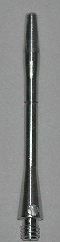 [AUSTRALIA] - US Darts - 2 Sets (6 shafts) Aluminum Center Spin - Silver Medium Premium Spinning Dart shafts 