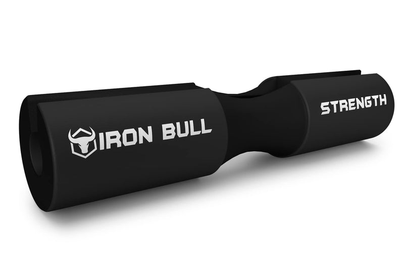 Iron Bull Strength Advanced Squat Pad - Barbell Pad for Squats, Lunges & Hip Thrusts - Neck & Shoulder Protective Pad Support Black - BeesActive Australia