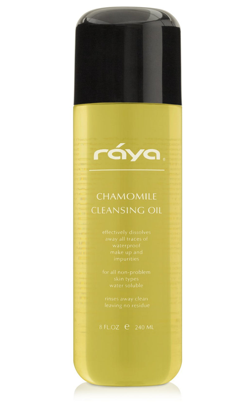 RAYA Chamomile Facial Cleansing Oil (154) | Natural and Organic, Water-Soluble Oil Cleanser and Water-Proof Make-Up Remover For All Skin | Made With Chamomile and Lavender Oils - BeesActive Australia