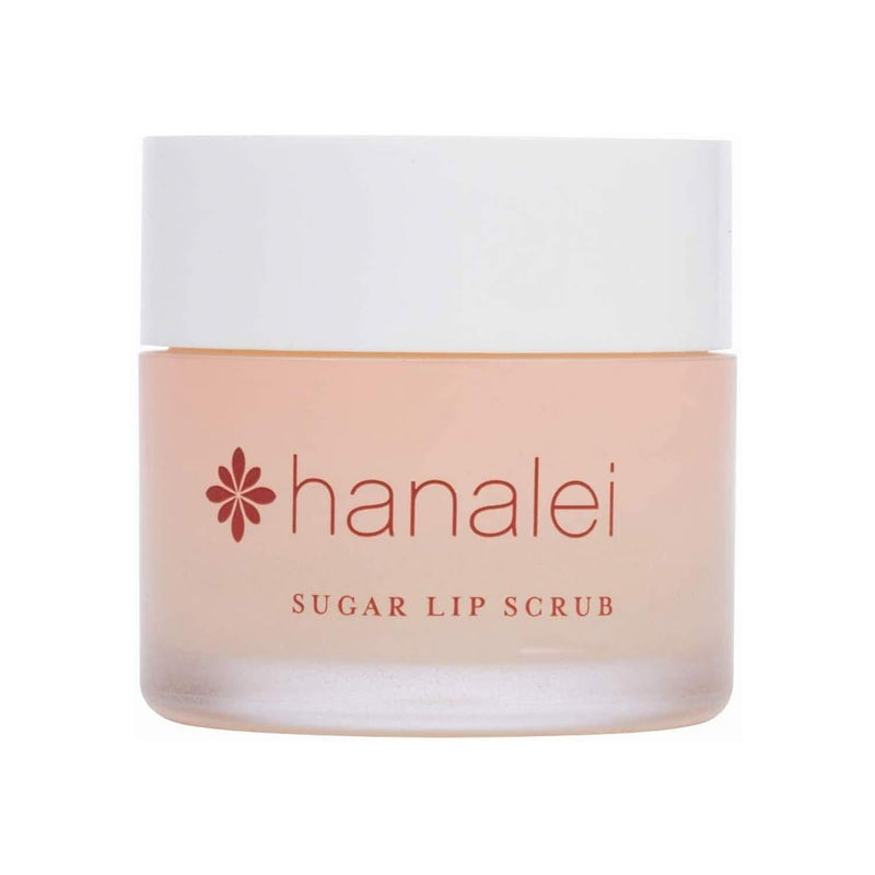 Vegan and Cruelty-Free Sugar Lip Scrub Exfoliator by Hanalei – Made with Hawaiian Cane Sugar, Kukui Oil, and Shea Butter to Exfoliate, Smooth, and Brighten Lips Made in the USA (22 g) - BeesActive Australia