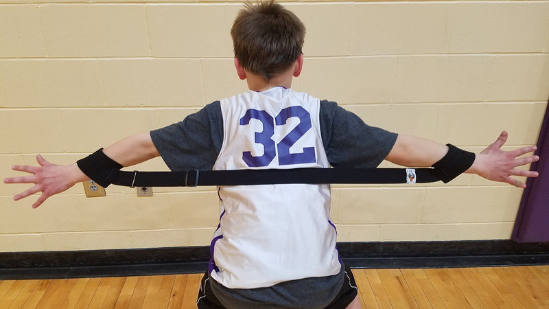 Basketball Defensive Reach Control - Defensive Training Aid - Get Players to Stop Reaching in - Get Players to Stop Fouling - One Size Fits All - Keeps Players from Reaching in - BeesActive Australia