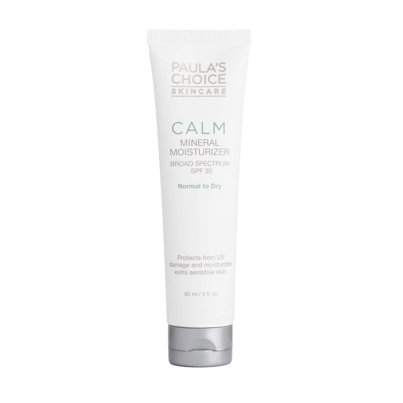 Paula's Choice CALM SPF 30 Mineral Moisturizer Broad Spectrum Sun Protection, 2 Ounce Tube, for Normal to Dry Sensitive Skin-For Redness Relief - BeesActive Australia