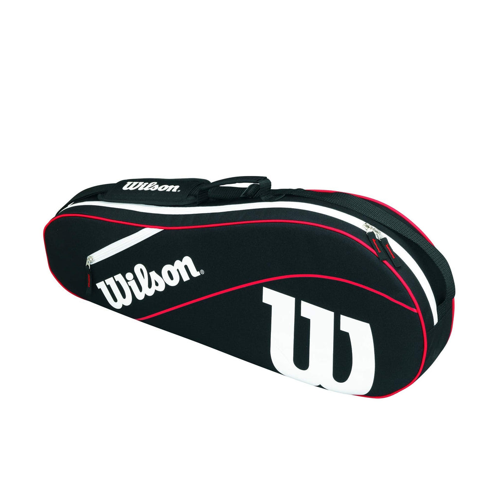 Wilson Advantage Tennis Bag Series Advantage Iii Black/White/Red - BeesActive Australia