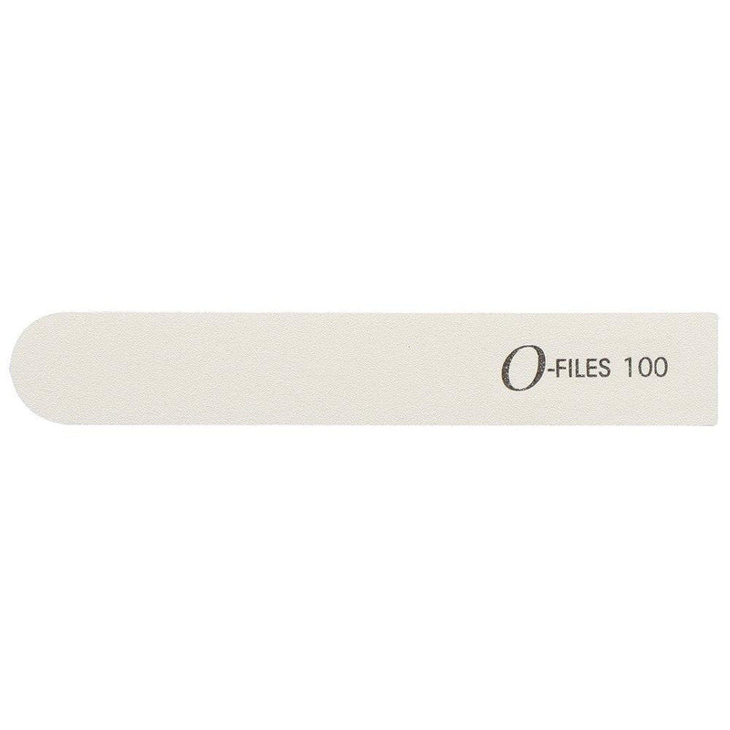 ForPro O-Files Replaceable File System Refills, White, 100 Grit, Manicure Nail File Refills, 3.9” L x .6“ W, 50-Count - BeesActive Australia