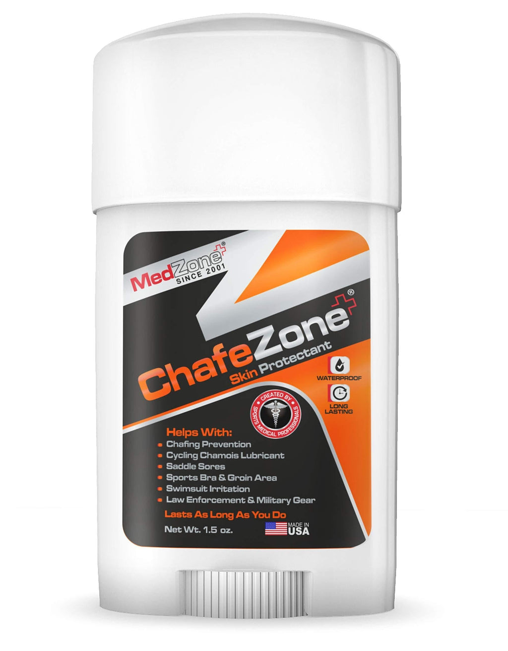 MedZone ChafeZone Anti Chafing Stick, 1.5 Ounce - BeesActive Australia