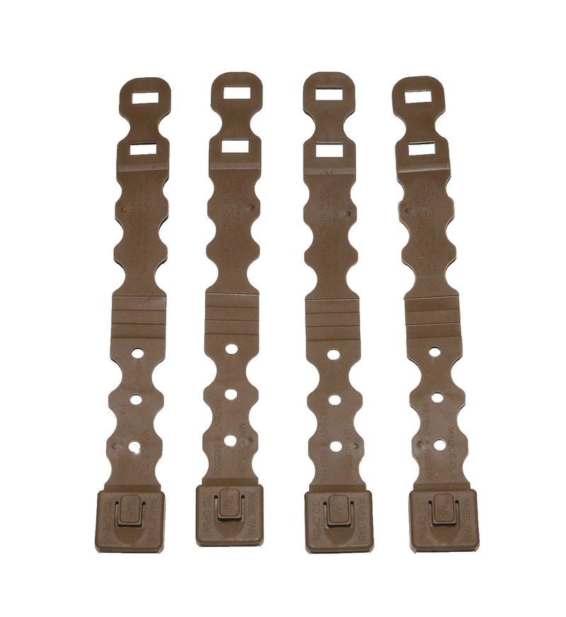 [AUSTRALIA] - Tactical Tailor Fight Light Series Malice Clip - 4 Pack (Short Coyote) 