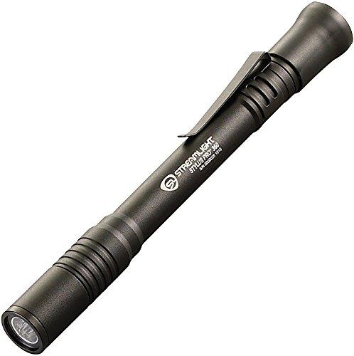 Streamlight 66218 Stylus Pro 360 Penlight/Lantern Combo Flashlight - 65 Lumens Black w/White LED 2x AAA Alkaline Batteries 360° Penlight - BeesActive Australia