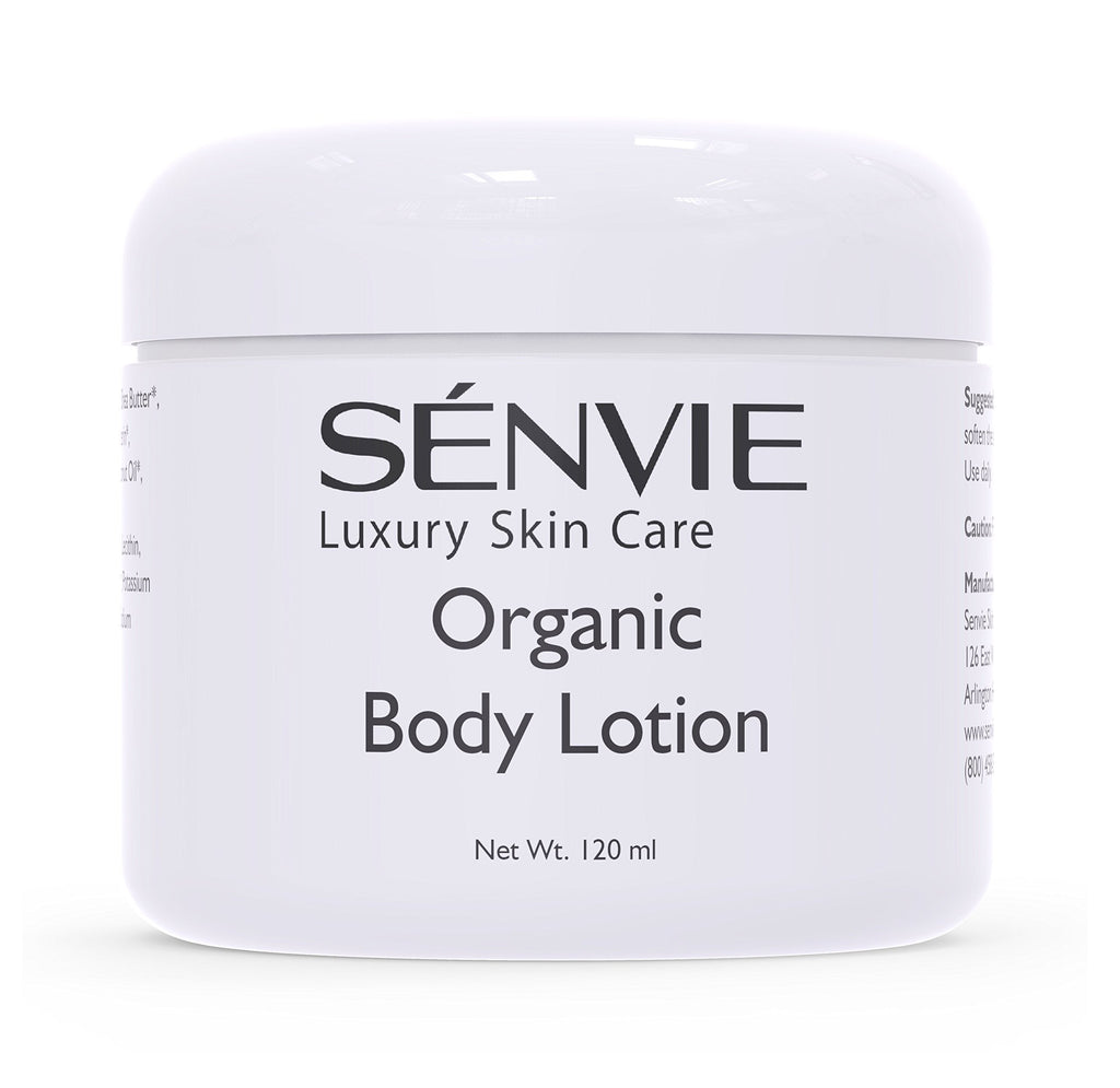 Senvie - Organic Body Lotion For Women and Men - Made From 82% Certified Organic Ingredients - Get Silky Smooth Skin With A Young & Healthy Glow - Organic Shea Butter & Organic Beeswax - BeesActive Australia