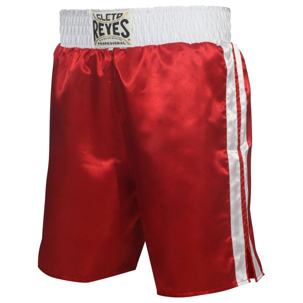 [AUSTRALIA] - Cleto Reyes Satin Boxing Trunks Medium Red/White 