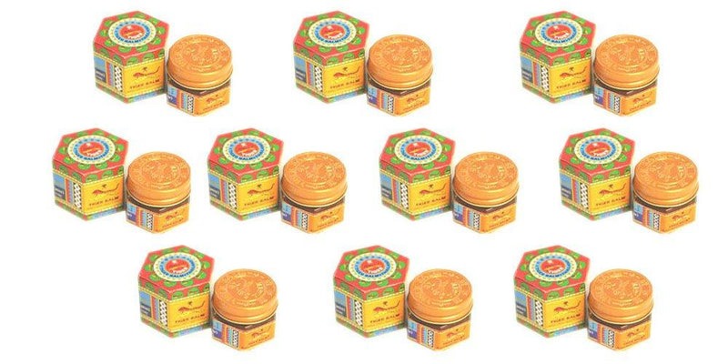 Tiger Balm Red Ointment 21ml - Pack of 10 - BeesActive Australia