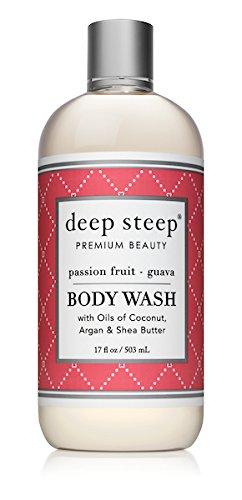 Deep Steep Argan Oil Body Wash, Passion Fruit Guava, 17 Ounce - BeesActive Australia