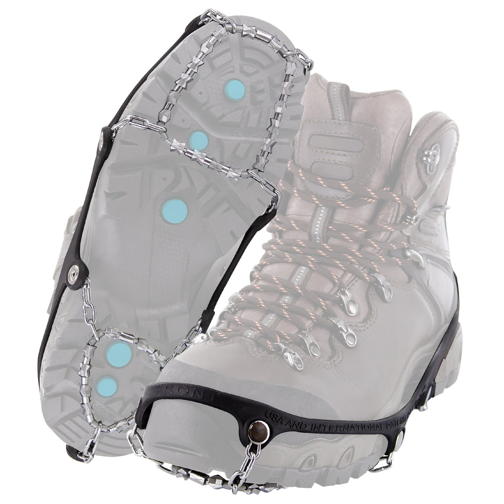 Yaktrax Diamond Grip All-Surface Traction Cleats for Walking on Ice and Snow (1 Pair) Large (Shoe Size: W 10.5+/M 9.5-12.5) - BeesActive Australia