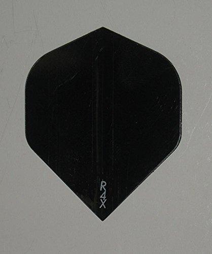 [AUSTRALIA] - US Darts - 3 Sets (9 Flights) Xtra Tough (100 Micron) Ruthless R4X Standard Black Dart Flights 