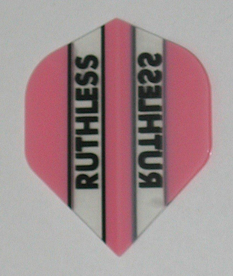 [AUSTRALIA] - US Darts - 3 Sets (9 Flights) Xtra Strong (100 Micron) Ruthless Standard Pink Dart Flights 
