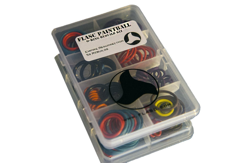 [AUSTRALIA] - Flasc Paintball Empire Resurrection 5X Color Coded Paintball o-Ring Rebuild kit 