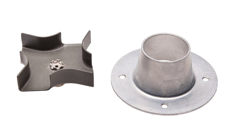 [AUSTRALIA] - Moultrie Metal Spinner Plate & Funnel Kit | Powder-Coated Metal | 4 outlets 