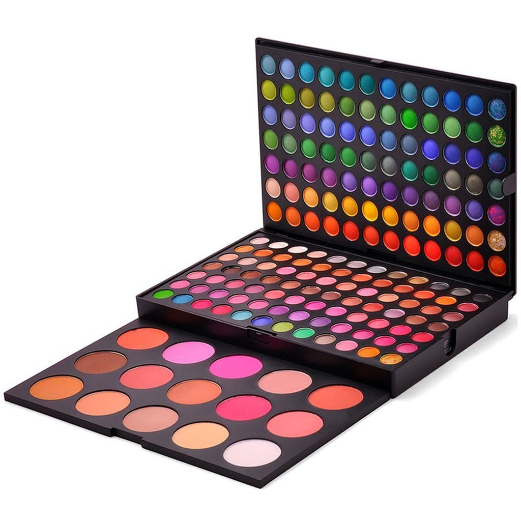 FantasyDay Pro 183 Colours Eyeshadow Palette Makeup Cosmetic Contouring Kit Combination with Blusher/Concealer - Ideal for Professional and Daily Use - BeesActive Australia