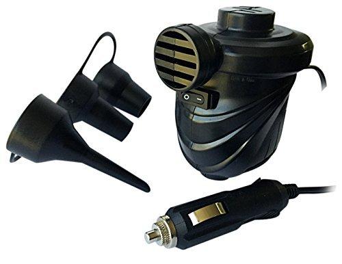 Balance Living Electric Air Pump with 3 Universal Nozzle Adaptors and Cigarette Lighter Plug (12V DC) - BeesActive Australia