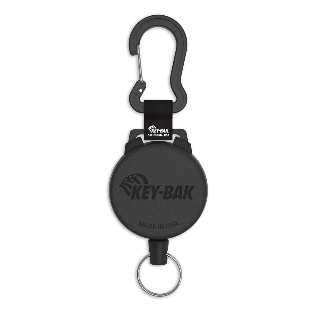 [AUSTRALIA] - KEY-BAK SECURIT Heavy Duty Retractable Key Holder with a Retractable Kevlar Cord Secures Keys, Gear 28" Kevlar (20 Oz. Load) 