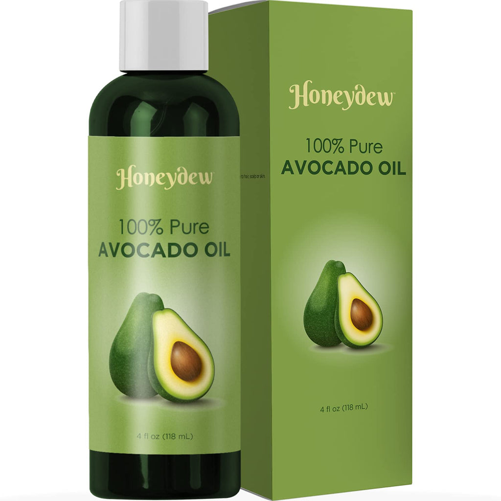 Avocado Oil for Hair Skin and Nails - Cold Pressed Avocado Oil 100% Pure Carrier Oil for Essential Oils Mixing and Nourishing Hair Moisturizer for Dry Hair - Anti Aging Pure Avocado Oil for Skin Care - BeesActive Australia