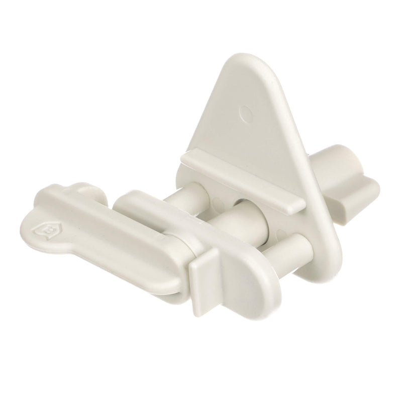 [AUSTRALIA] - attwood 11404-6 Universal Pontoon Replacement Gate Latch, White, One Size 