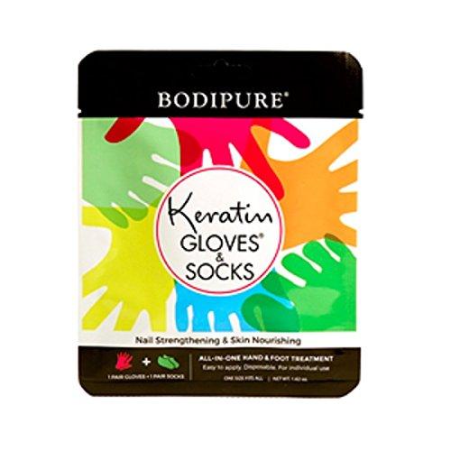 Bodipure Keratin Combo Pack Pair of Socks and Gloves - BeesActive Australia