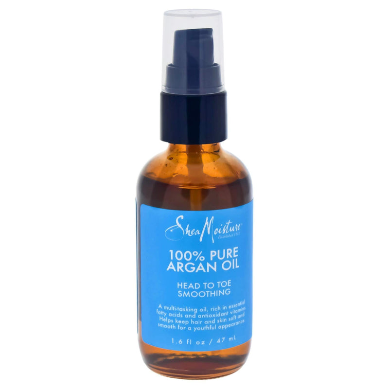 100% Pure Argan Oil Head To Toe Smoothing by Shea Moisture for Unisex - 1.6 oz Oil - BeesActive Australia