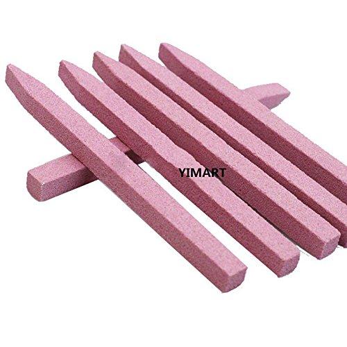 Yimart 5Pcs Nail Art Pedicure & Manicure Tools Stone Nail Files Cuticle Remover Trimmer Buffer Buffing 5Pcs Stone Nail Files - BeesActive Australia