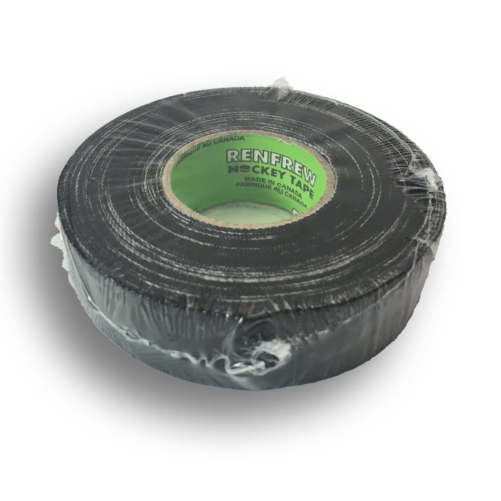 [AUSTRALIA] - Renfrew Scapa Friction Hockey Tape, Black, 60 ft, 1 Roll (Width Choice) 1" Black (60 ft) 