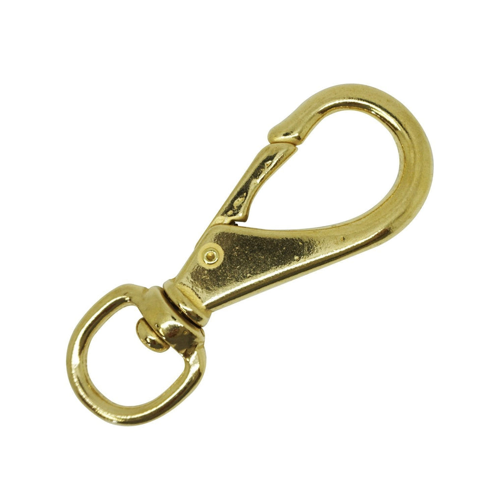 Scuba Choice 4.4" Brass Swivel Eye Snap Hook Clip #3, 13.3mm Opening - BeesActive Australia