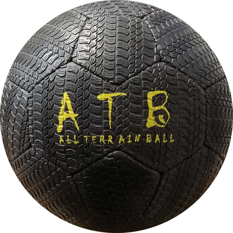 American Challenge All Terrain Outdoor Rubber Street Soccer Ball Black 4 - BeesActive Australia