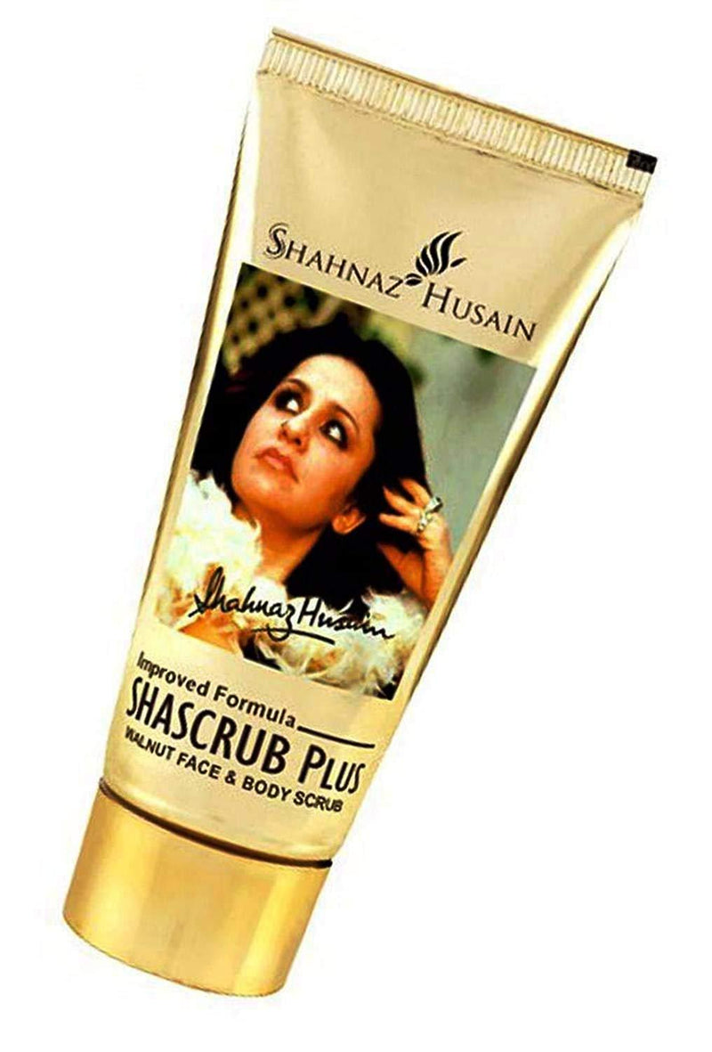Shahnaz Husain Shascrub Herbal Ayurvedic Face and Body Scrub Latest International Packaging (1.4 oz. / 40 g) - BeesActive Australia