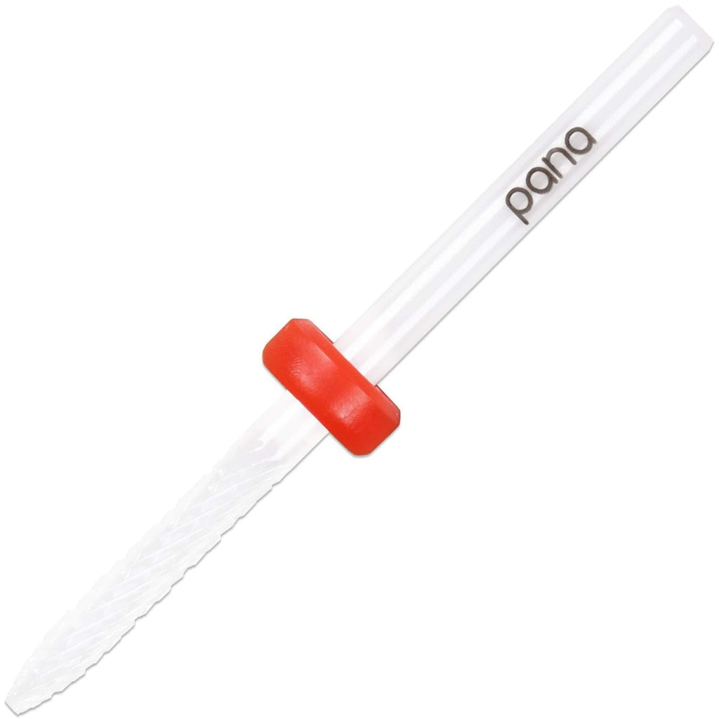 Pana Professional USA Ceramic White Under Nail Cleaner Bit Nail Drill (Grit: FINE) 3/32" Shank Size - BeesActive Australia