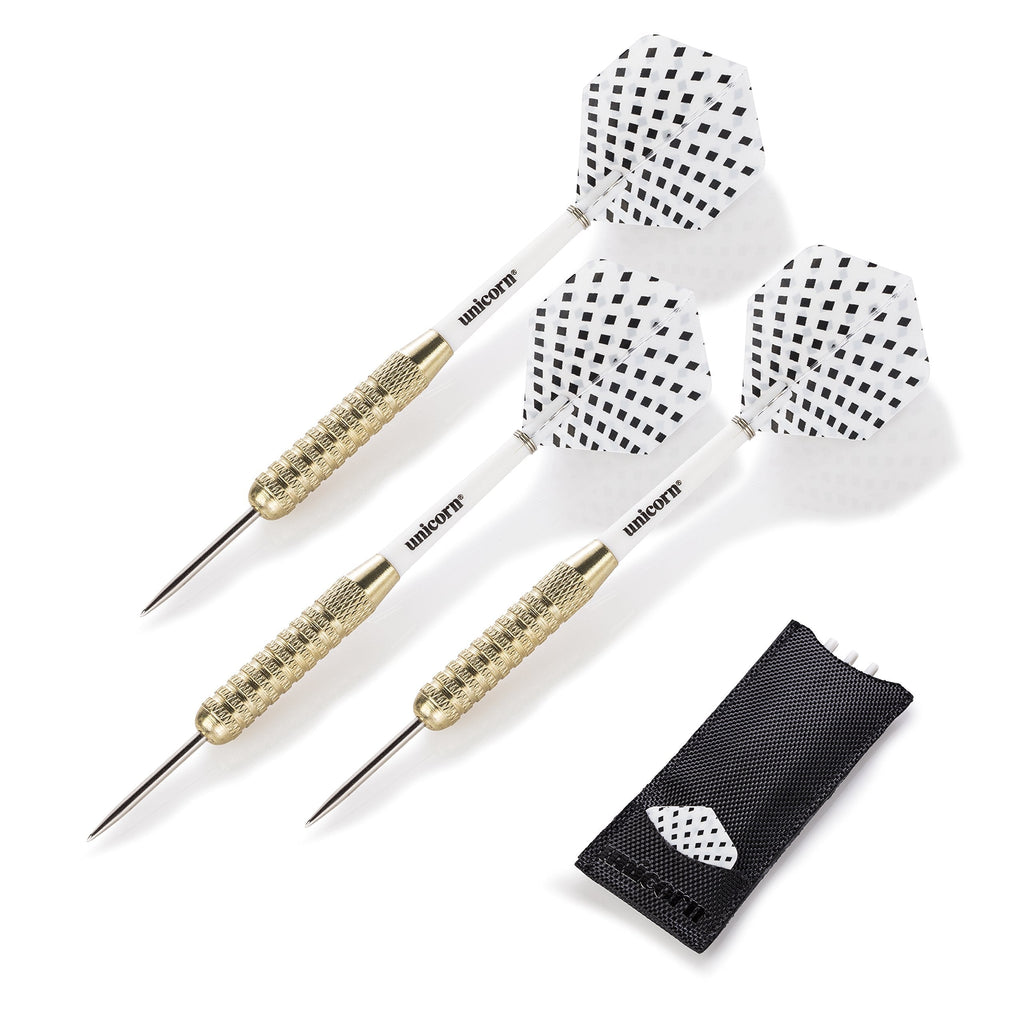 Unicorn Steel 200 Dart Set white/bronze, .20 pounds - BeesActive Australia