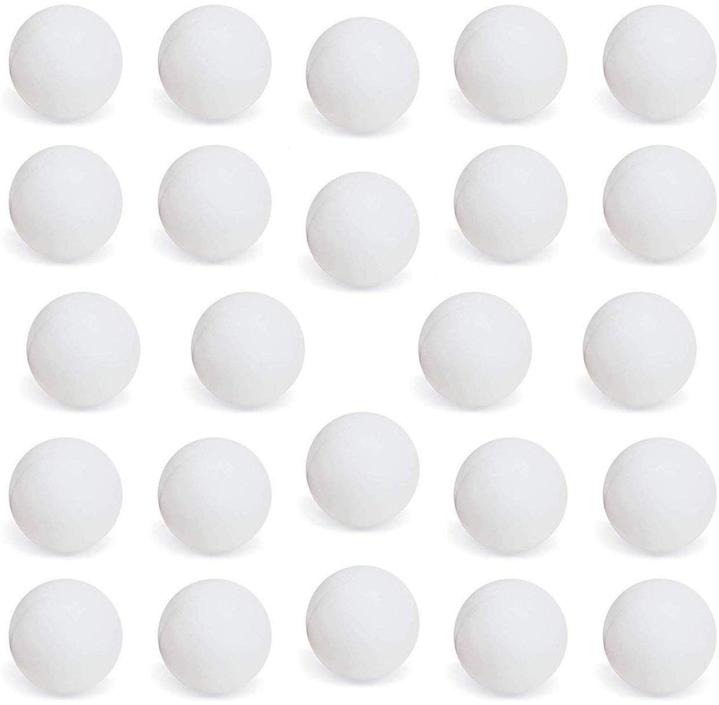 Totem World 24 White Beer Pong Balls - 38mm Ping Pong Washable Plastic for Decoration, Crafts or Party Game Balls - BeesActive Australia