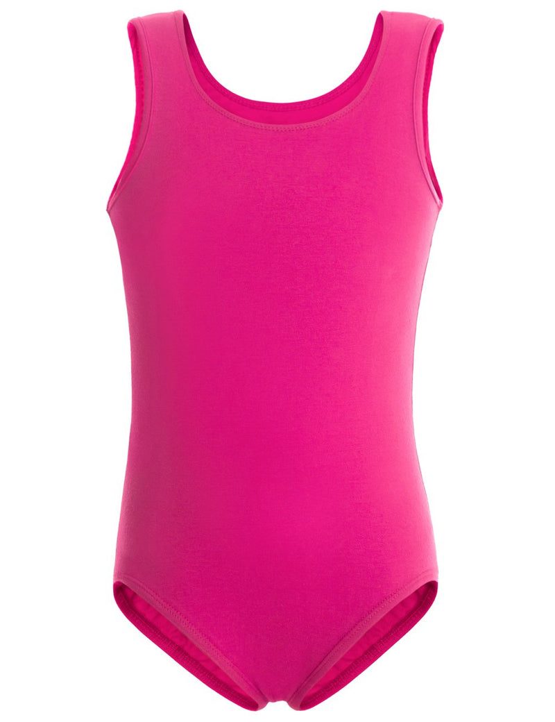 MAGIC TOWN Toddler Leotard Gymnastics Tank Top for Girls 2-4 Rose - BeesActive Australia