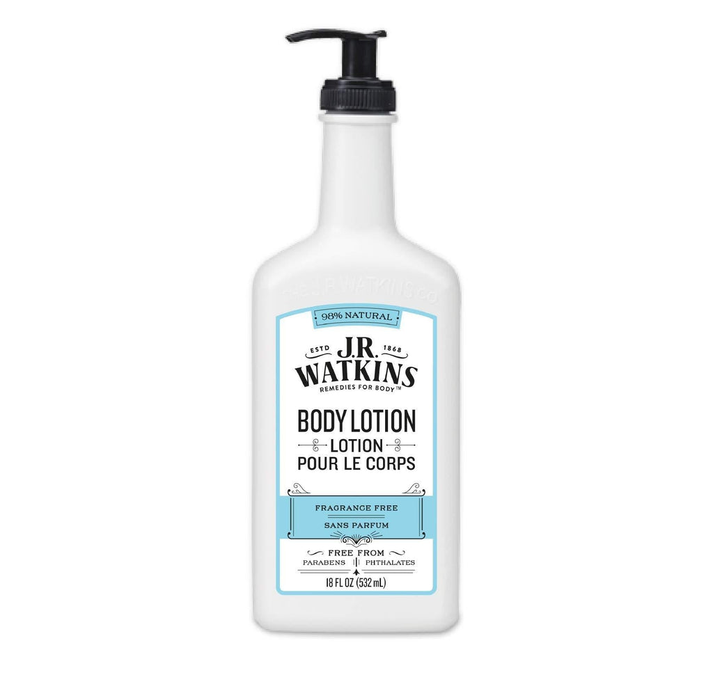 J.R. Watkins Natural Hand & Body Fragrance Free Calming Lotion (532 Ml), 1.2 Pound - BeesActive Australia