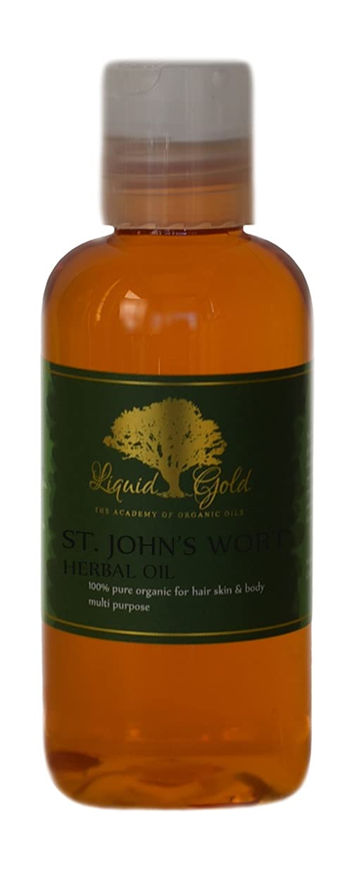 4 Fl.oz Premium Liquid Gold St.John's Wort Herbal Oil Pure&Organic Skin Hair Nail Health - BeesActive Australia