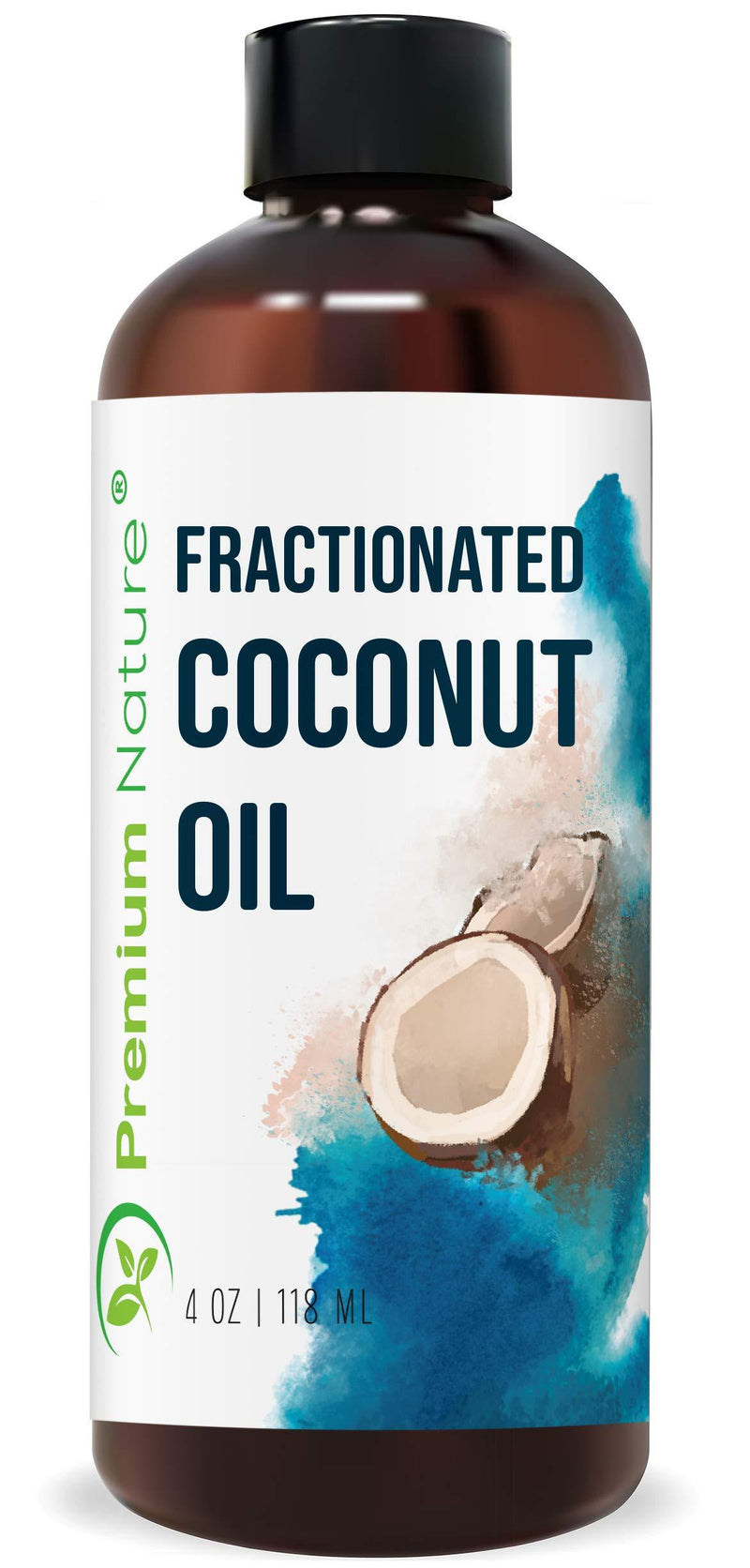 Fractionated Coconut Oil Massage Oil - Cold Pressed Pure MCT Oil Carrier Oil for Essential Oils Mixing Dry Skin Moisturizer Natural Carrier Baby Oil for Face Hair & Body Therapeutic Aromatherapy 4 oz - BeesActive Australia