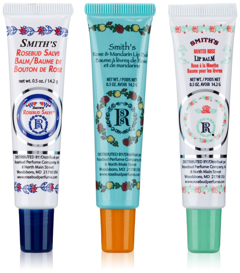 Rosebud Lip Balm Trio - BeesActive Australia