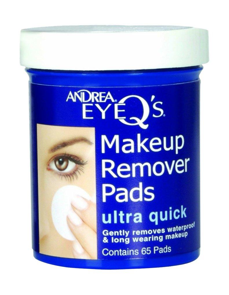 Andrea Eye Q's Eye Makeup Remover Pads, 65 Count Ultra Quick - BeesActive Australia