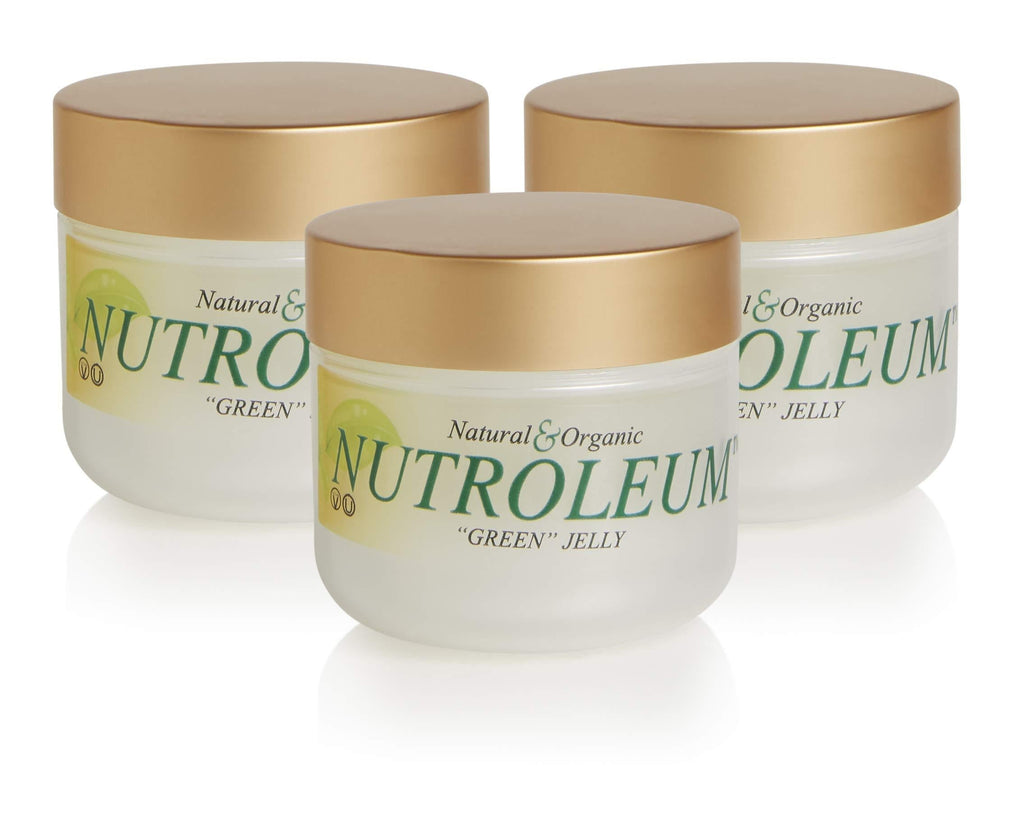 Nutroleum® - Natural Petroleum Jelly Alternative - Water Resistant - 3oz Jar (3 Pack) - BeesActive Australia