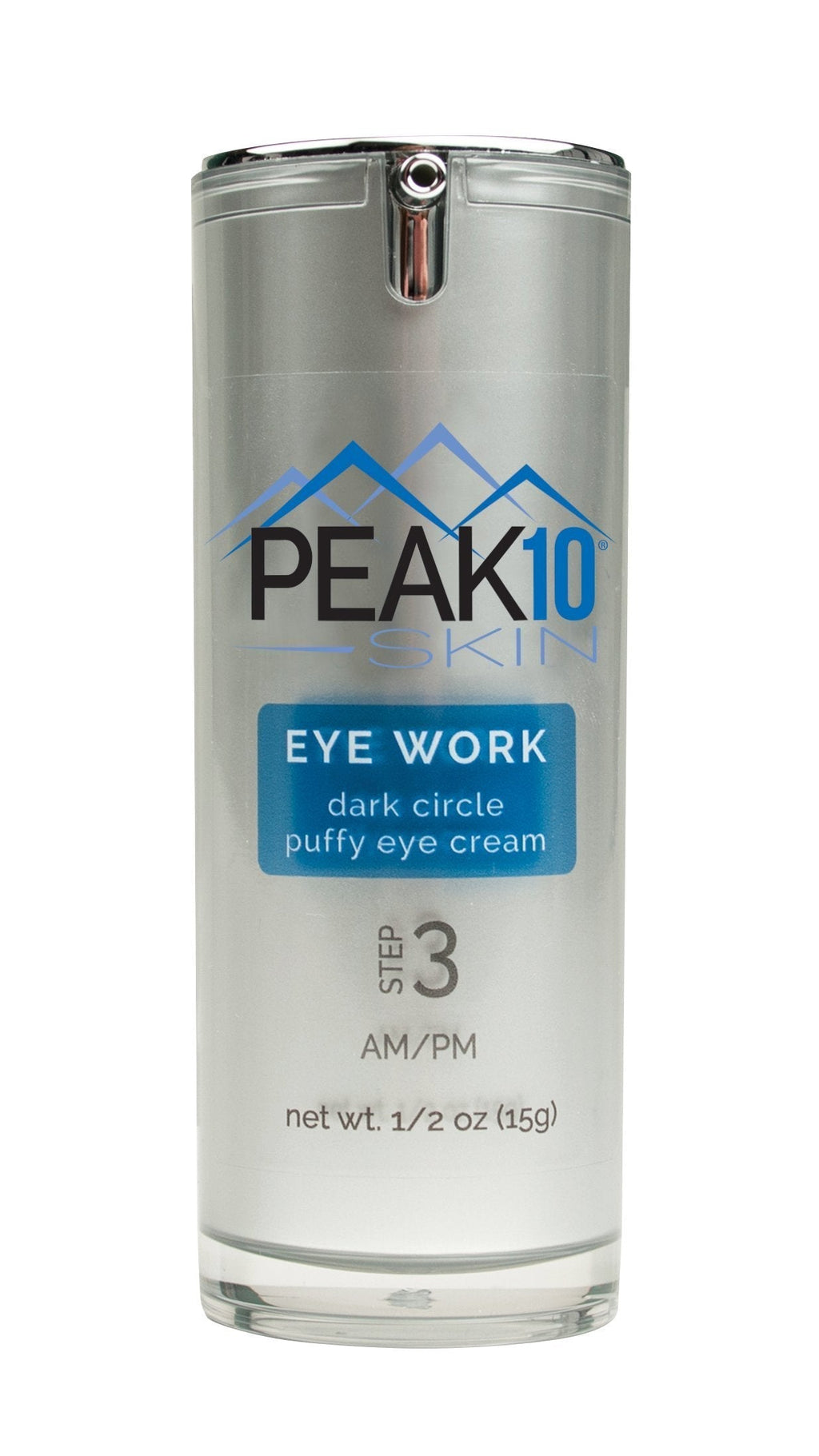 PEAK 10 SKIN - EYE WORK dark circle/puffy eye cream 1/2oz - BeesActive Australia
